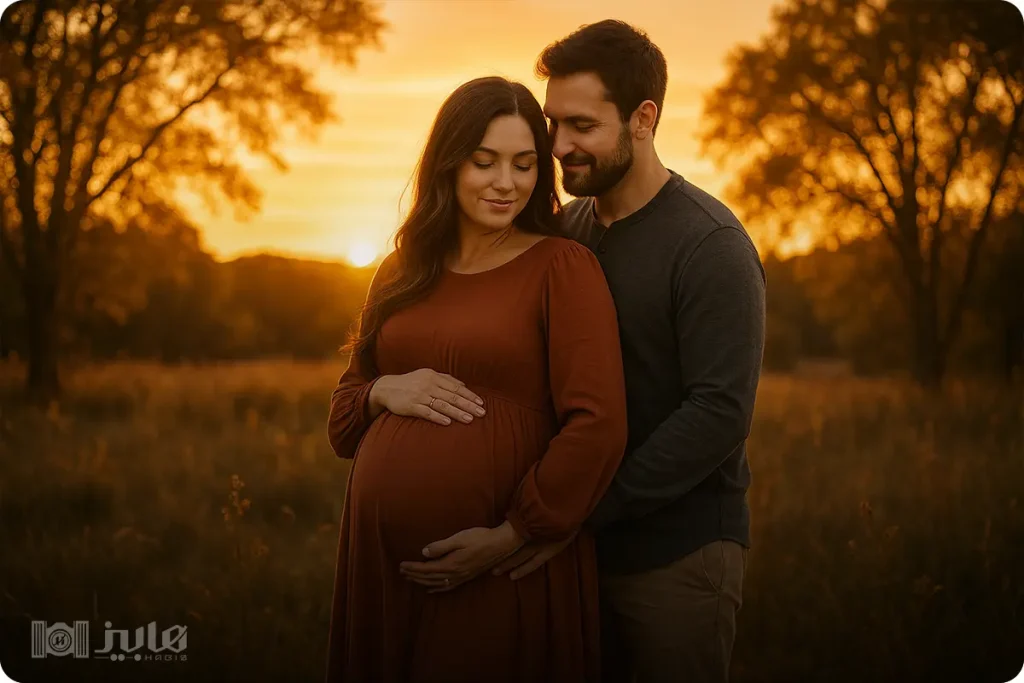 عکس بارداری جدید