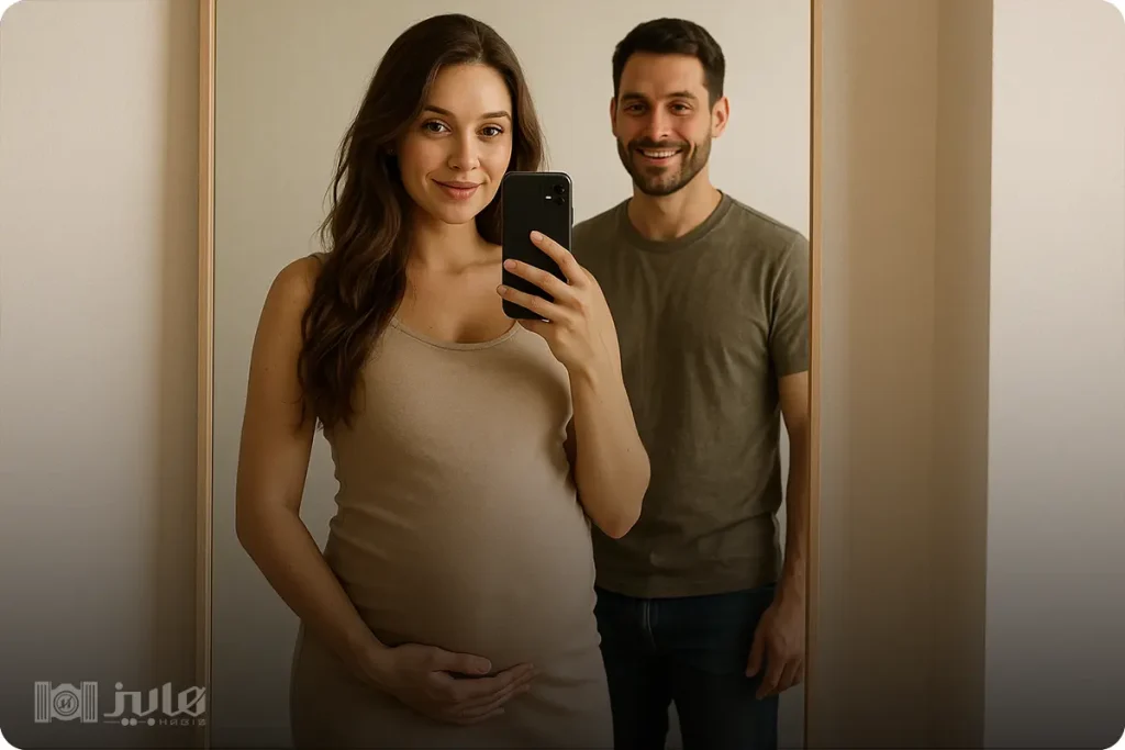 عکس بارداری جدید