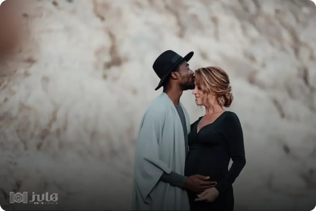 عکس بارداری عاشقانه