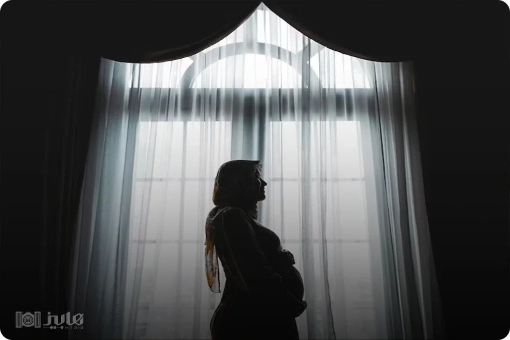 ایده عکس بارداری با عکس سونوگرافی