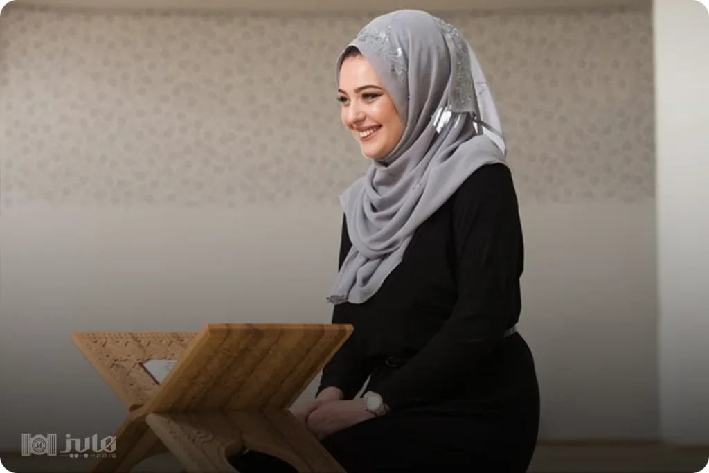 عکس خفن ژست عکس بارداری با حجاب