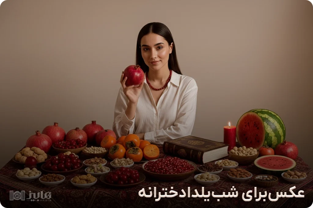 عکس برای شب یلدا دخترانه